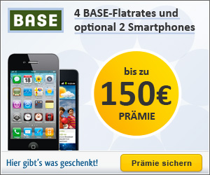 BASE Schnäppchen mit Smartphone April 2012