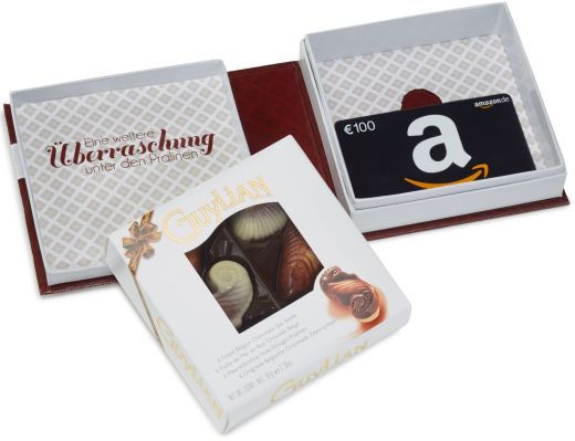 Amazon Geschenkgutschein Pralinenbox
