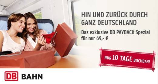 Deutsche Bahn Payback Spezial Juni 2012