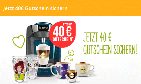 40 Euro Tassimo Gutschein sichern