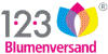 123 Blumenversand Logo